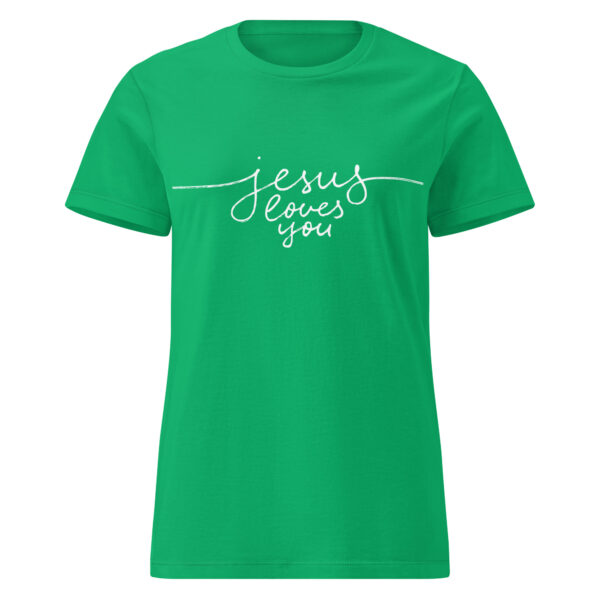 Jesus Loves You - T-Shirt für Damen – Bild 7
