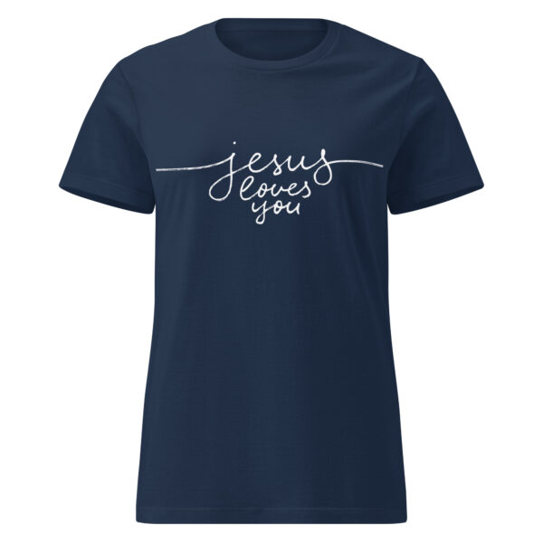 Jesus Loves You - T-Shirt für Damen – Bild 2