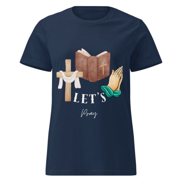Let's Pray | T-Shirt für Damen – Bild 2