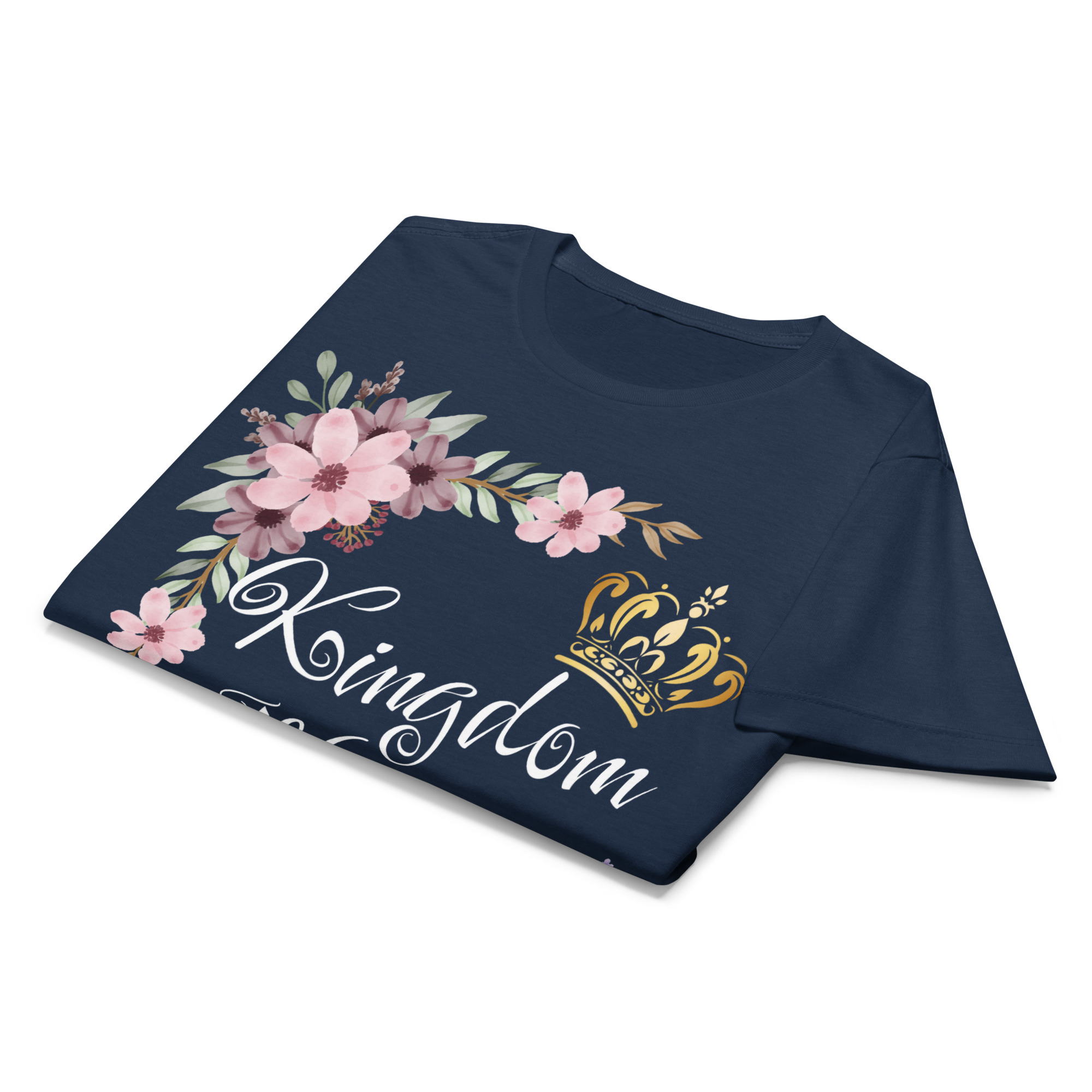 Kingdom Woman mit weißer Schrift | T-Shirt für Damen – Bild 11