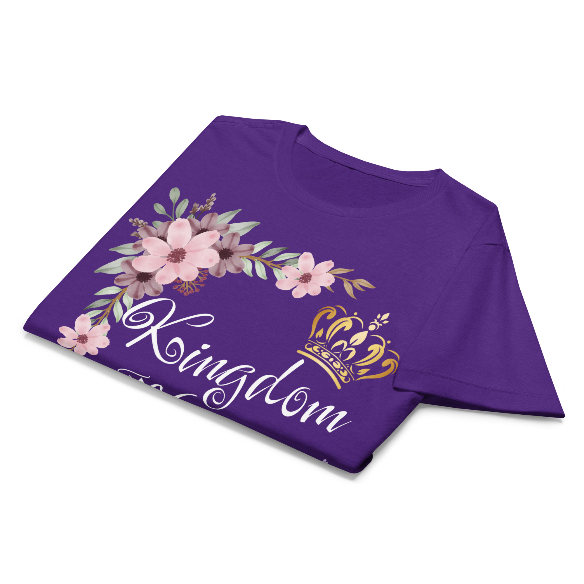 Kingdom Woman mit weißer Schrift | T-Shirt für Damen – Bild 12