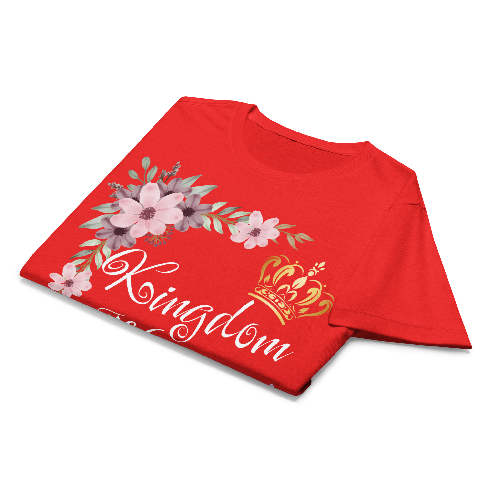 Kingdom Woman mit weißer Schrift | T-Shirt für Damen – Bild 13