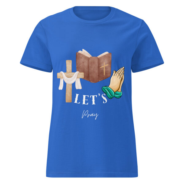 Let's Pray | T-Shirt für Damen – Bild 5