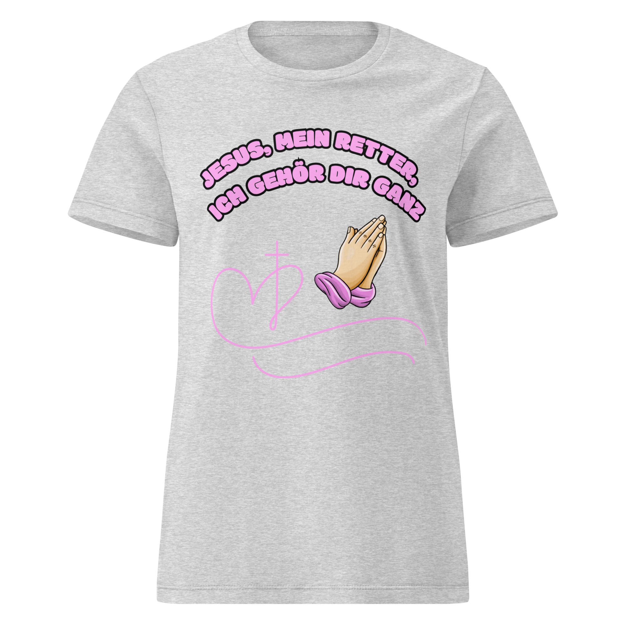 Jesus, mein Retter, ich gehöre dir ganz | T-Shirt für Damen – Bild 8