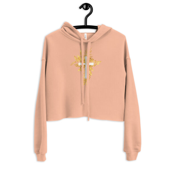 Yeshua – Golden Cross Edition | Crop-Hoodie – Bild 10