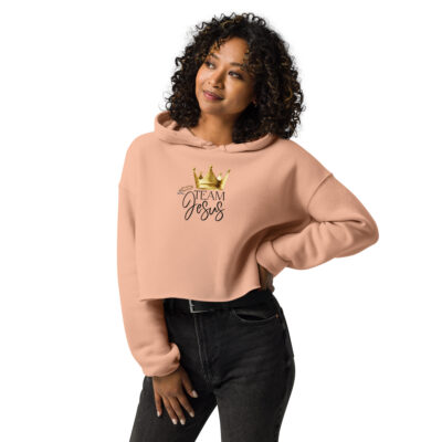 Team Jesus – Krone des Lebens | Crop-Hoodie