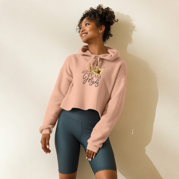 Team Jesus – Krone des Lebens | Crop-Hoodie – Bild 12
