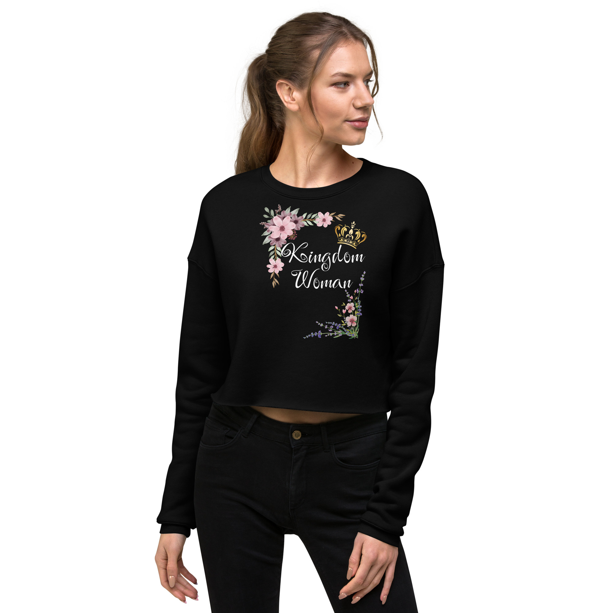 Kingdom Woman | Crop-Pullover
