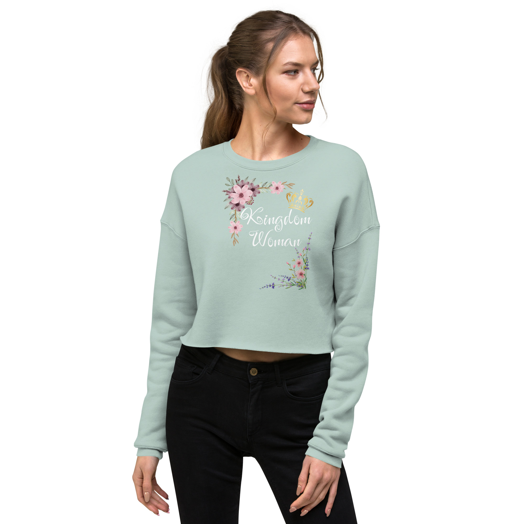 Kingdom Woman | Crop-Pullover – Bild 3