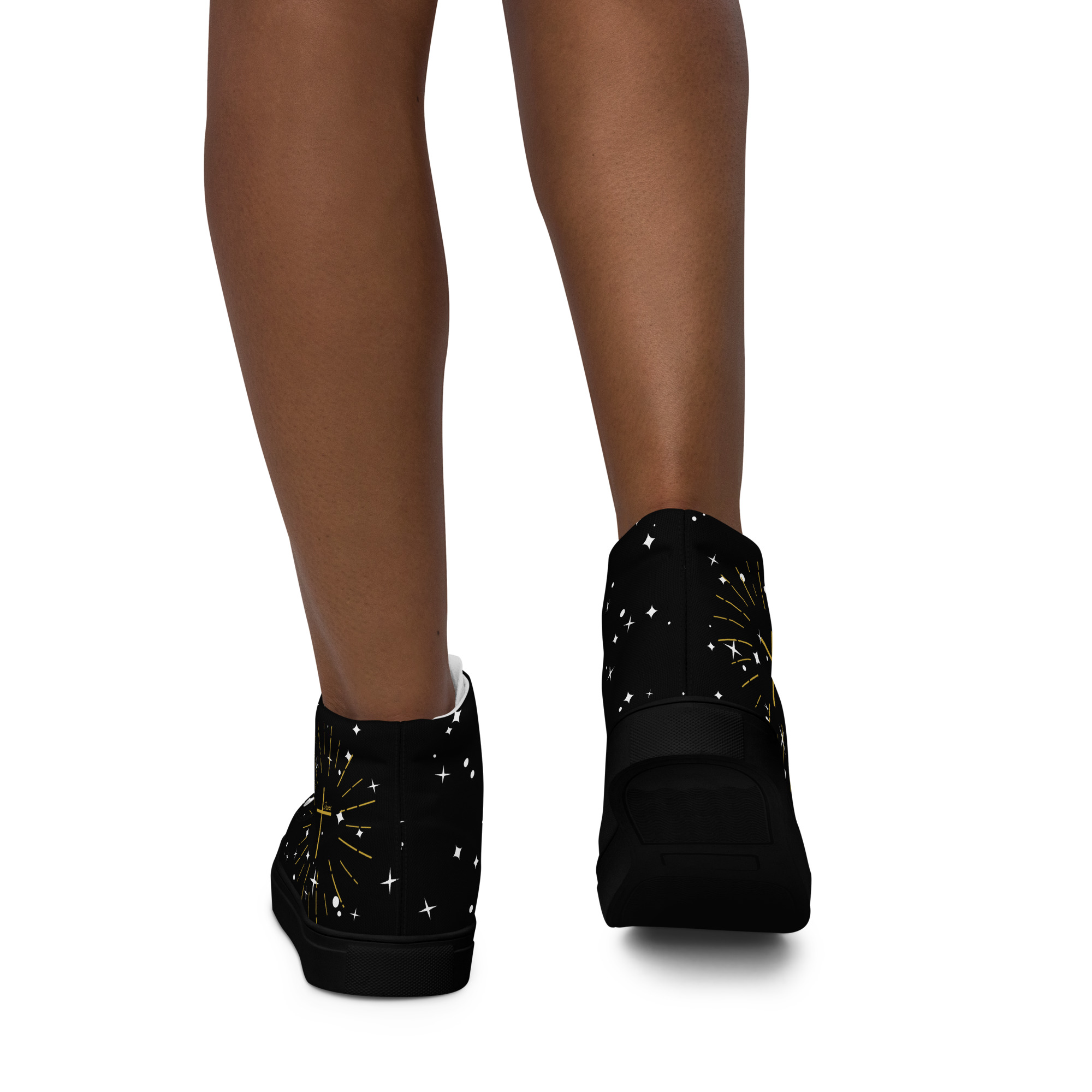 Faith High-Tops für Damen – goldenes Kreuz – Bild 8