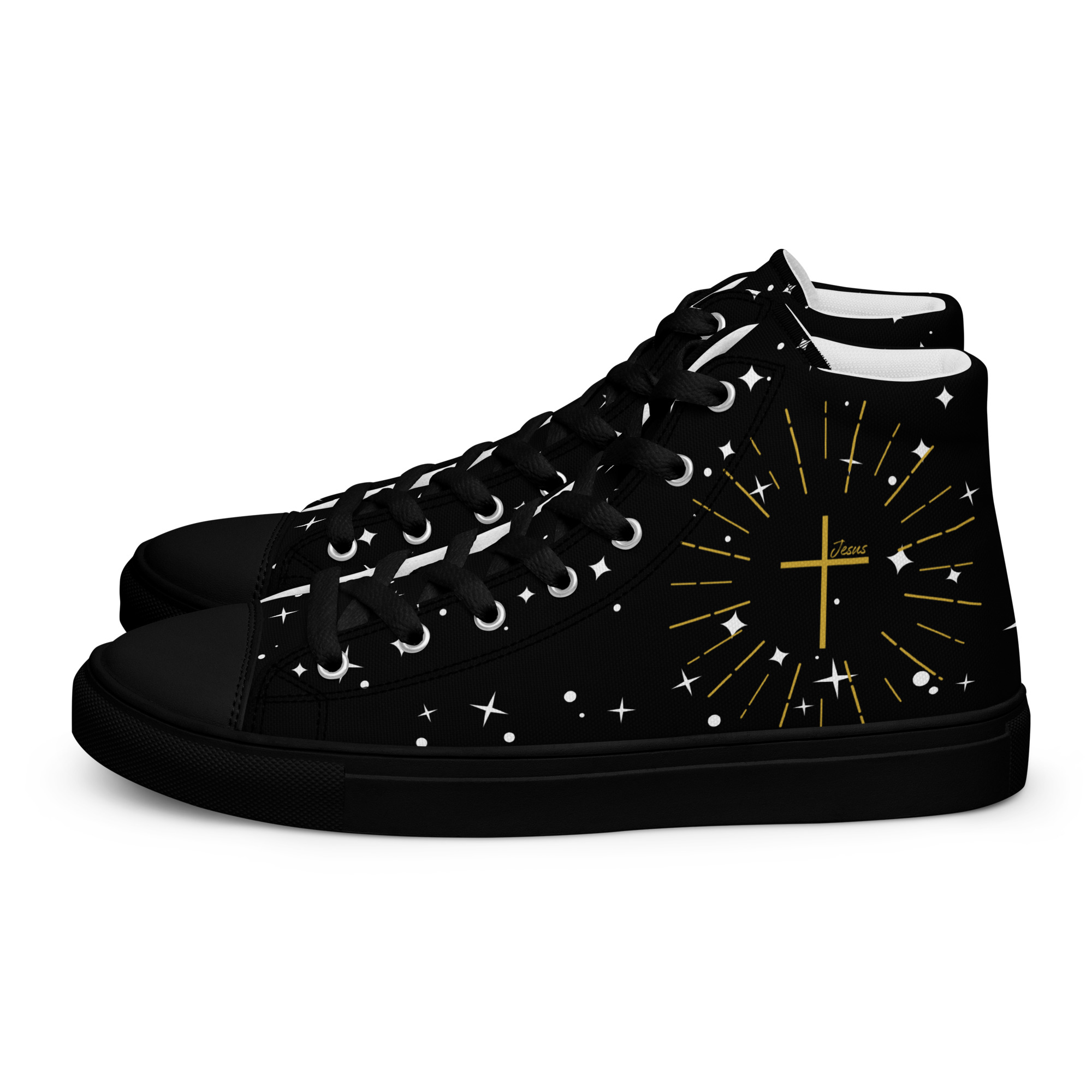 Faith High-Tops für Damen – goldenes Kreuz – Bild 18