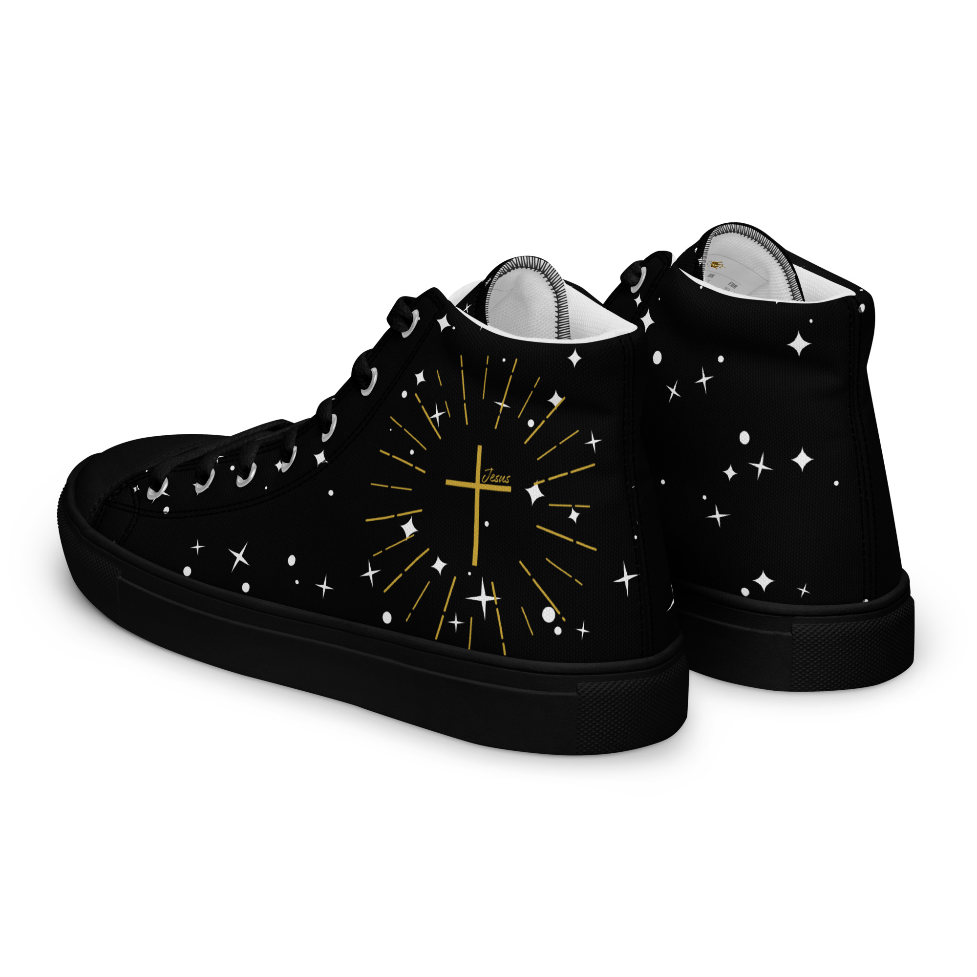 Faith High-Tops für Damen – goldenes Kreuz – Bild 20