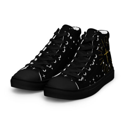 Faith High-Tops für Damen – goldenes Kreuz
