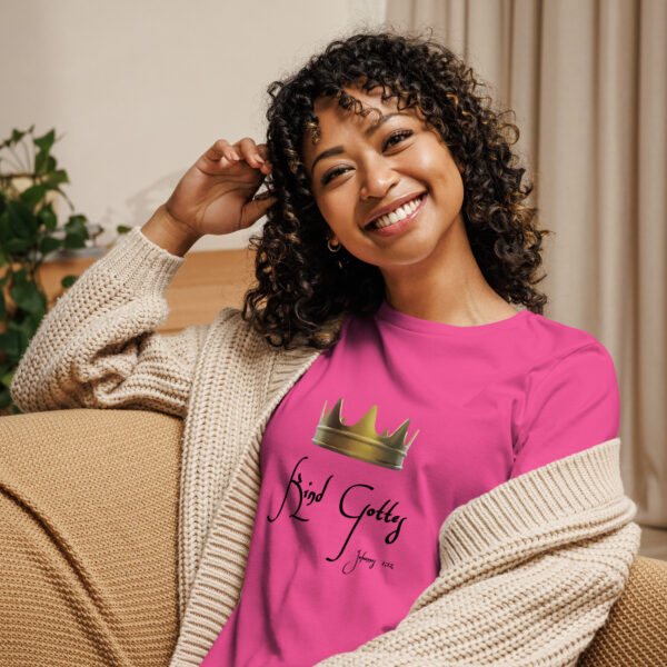 Kind Gottes Krone - Lockeres Damen-T-Shirt – Bild 13