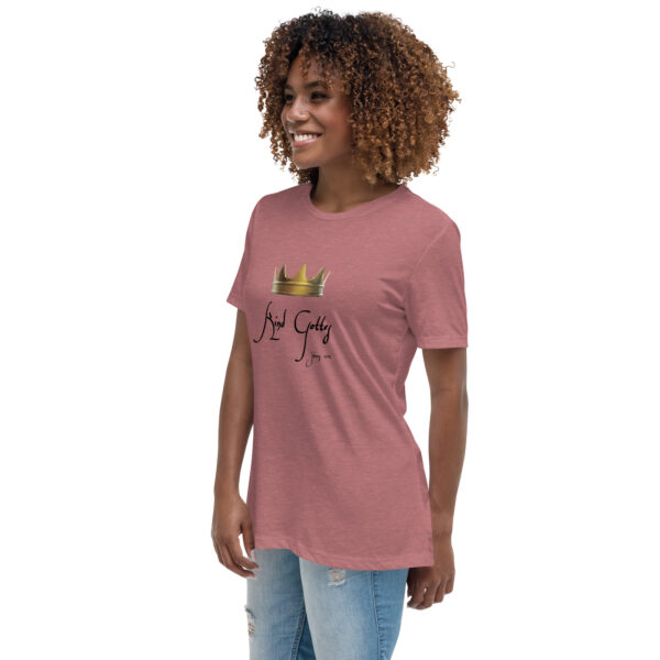 Kind Gottes Krone - Lockeres Damen-T-Shirt – Bild 4