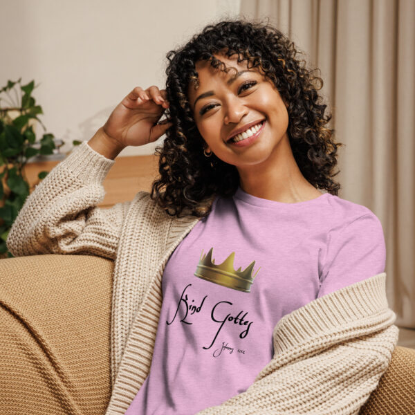 Kind Gottes Krone - Lockeres Damen-T-Shirt – Bild 18