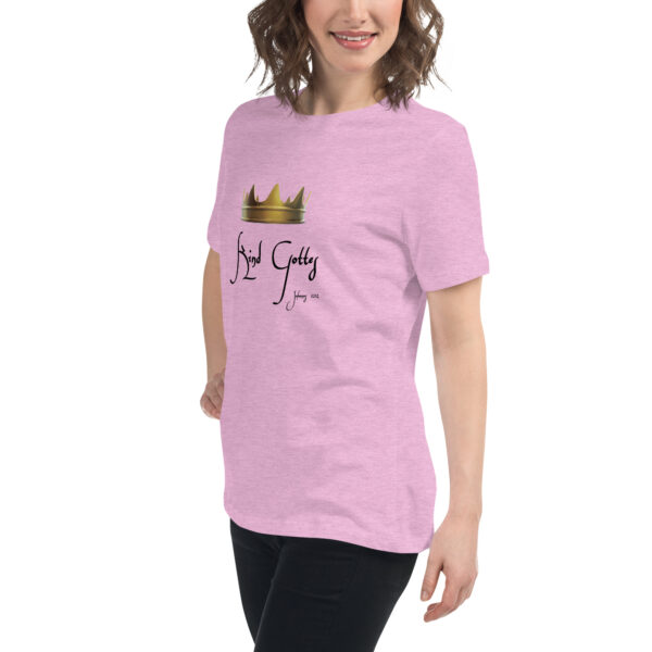 Kind Gottes Krone - Lockeres Damen-T-Shirt – Bild 8