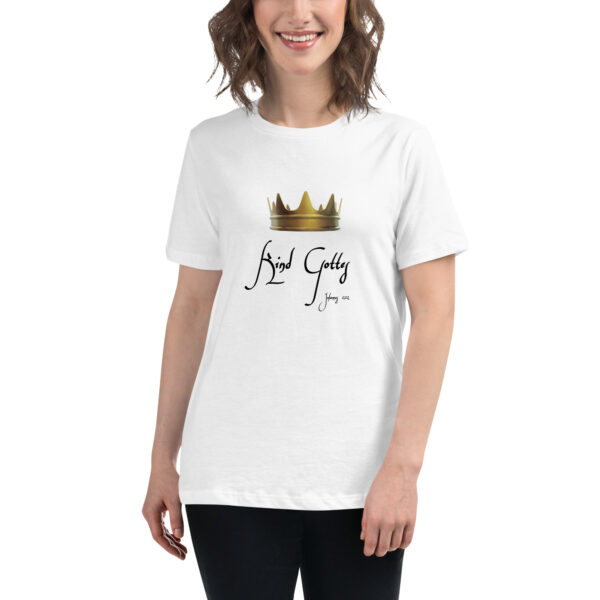 Kind Gottes Krone - Lockeres Damen-T-Shirt – Bild 11