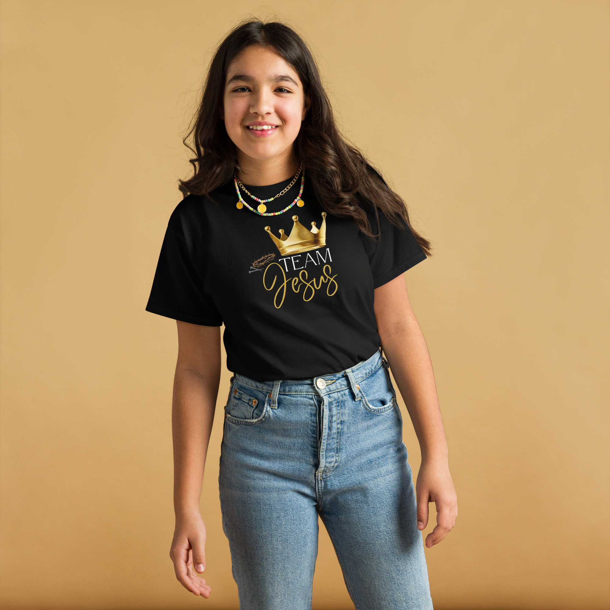 Team Jesus – Krone des Lebens | T-Shirt für Jugendliche