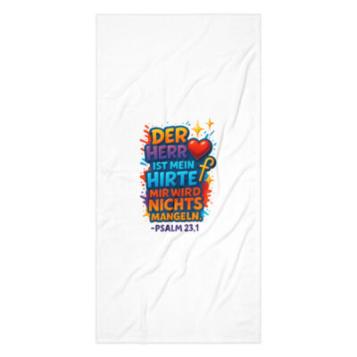 Der HERR ist mein Hirte Handtuch