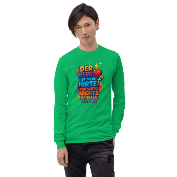 Der HERR ist mein Hirte | Langarmshirt für alle – Bild 12