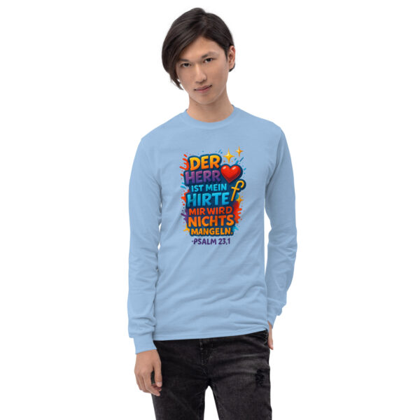 Der HERR ist mein Hirte | Langarmshirt für alle – Bild 14