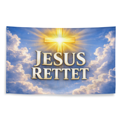 Jesus Rettet - Fahne
