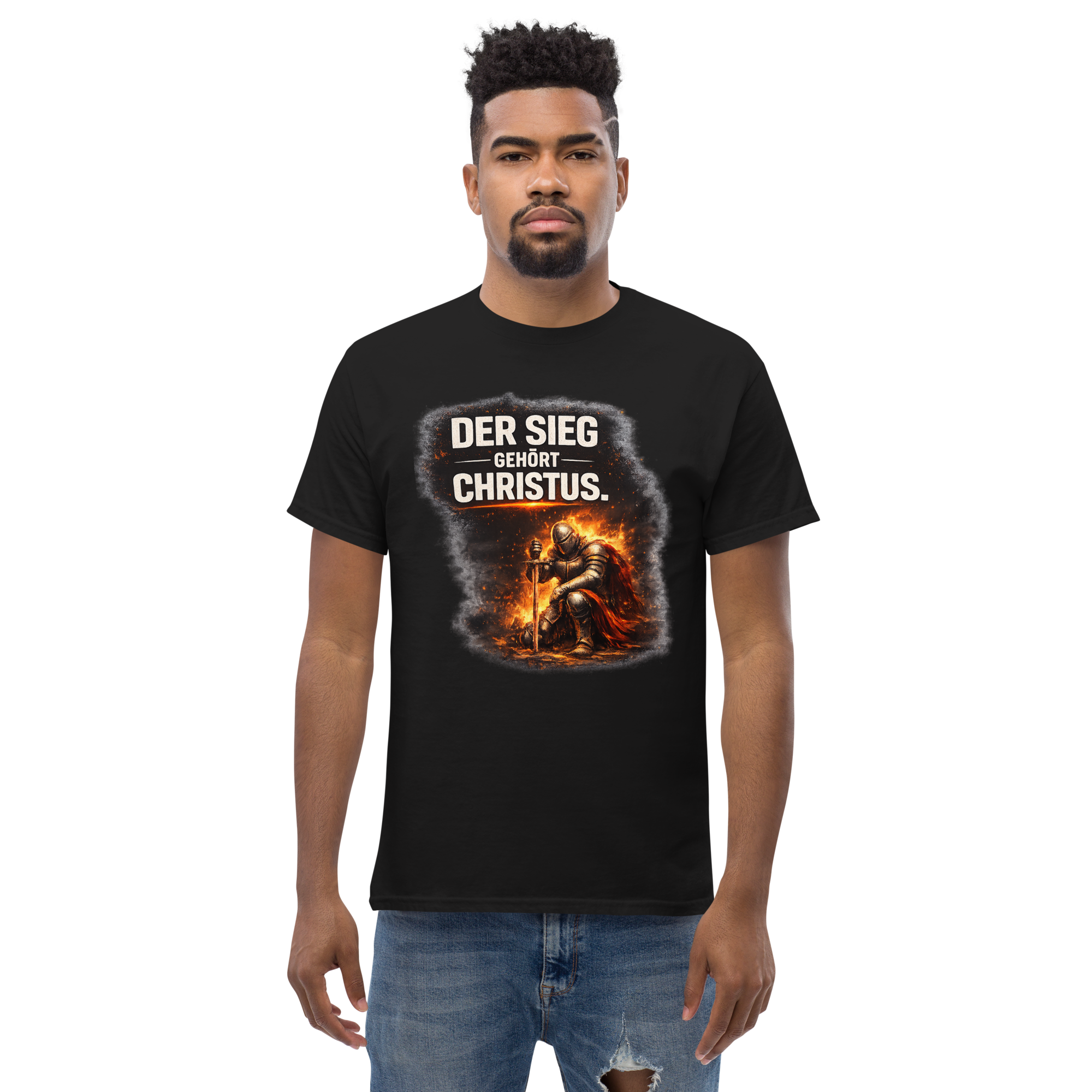 Der Sieg gehört Christus - T-Shirt für alle