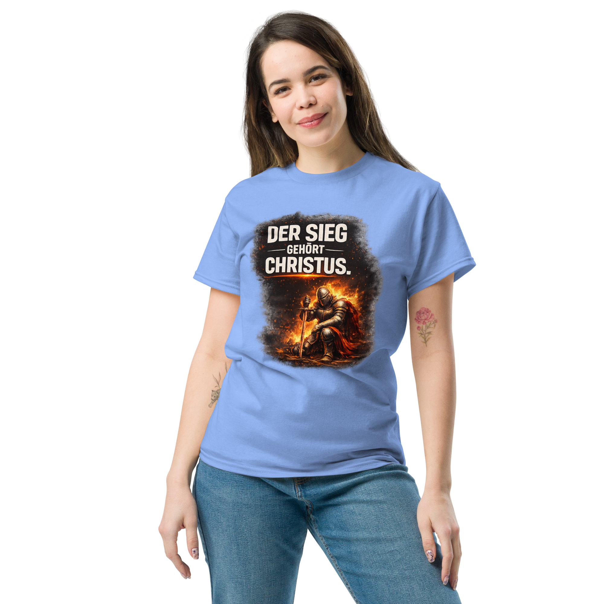 Der Sieg gehört Christus - T-Shirt für alle – Bild 20