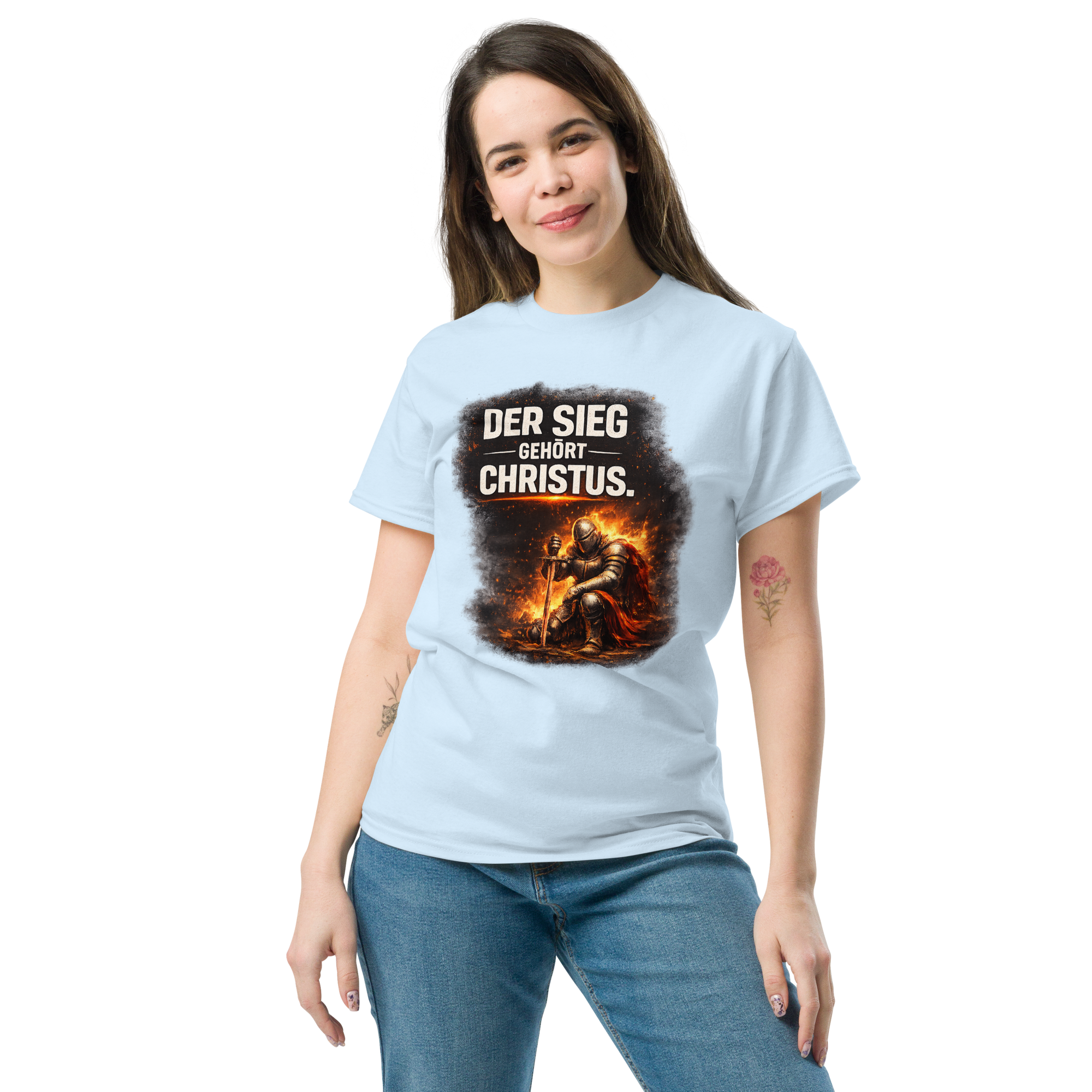 Der Sieg gehört Christus - T-Shirt für alle – Bild 23