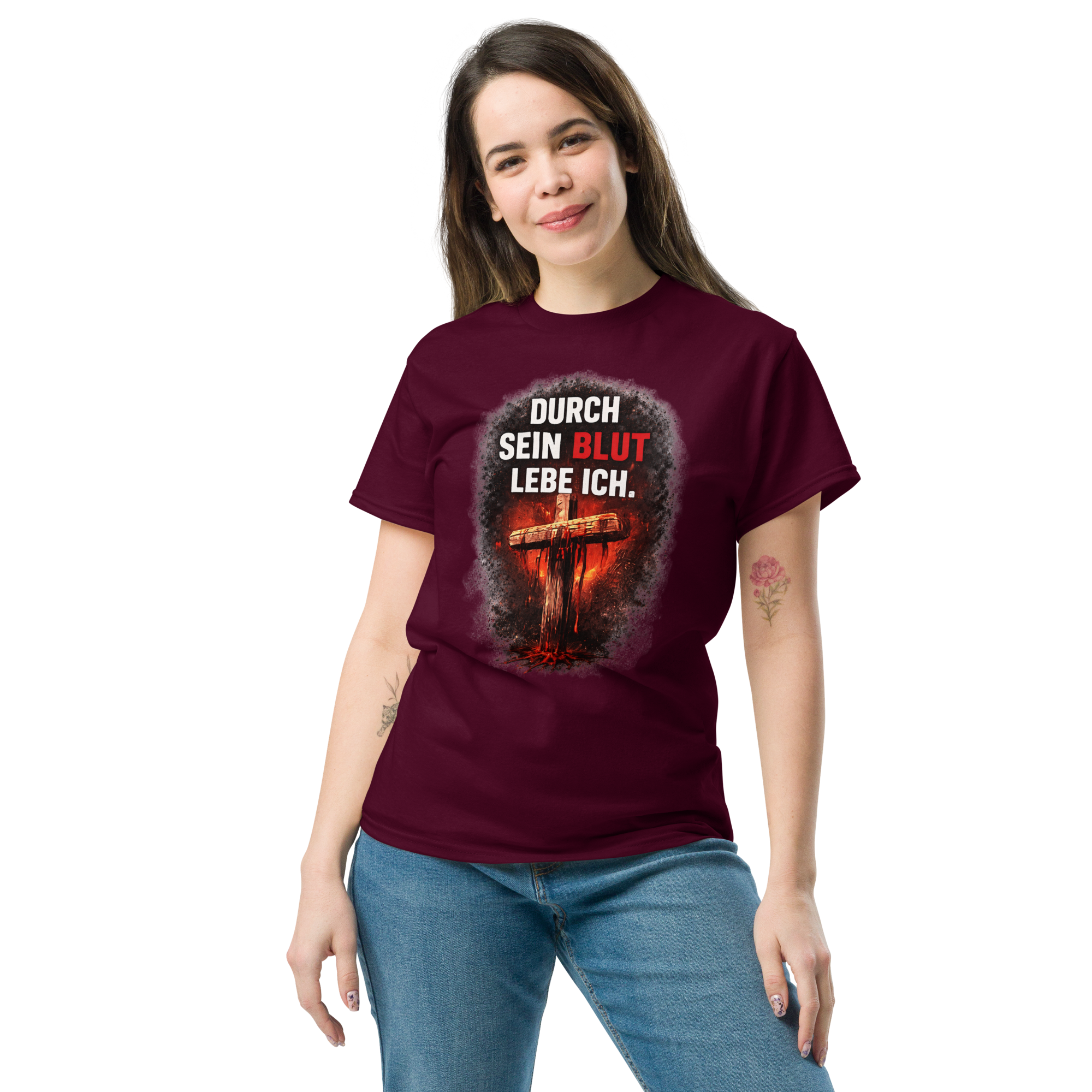 Durch sein Blut lebe ich - T-Shirt für alle