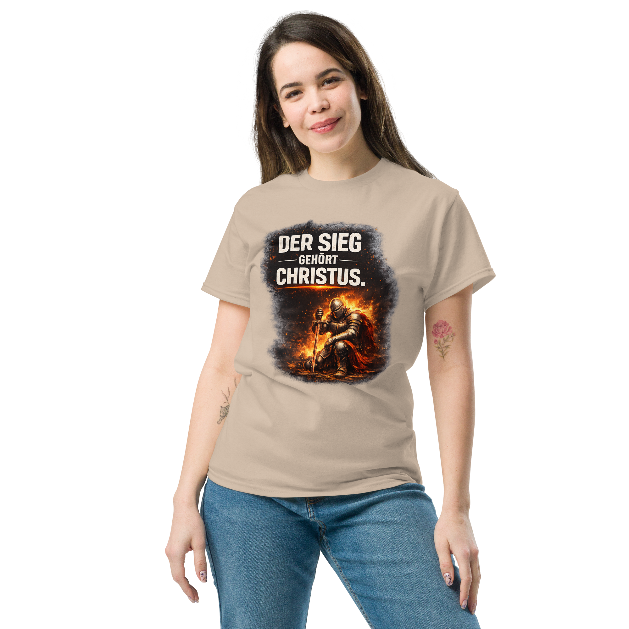 Der Sieg gehört Christus - T-Shirt für alle – Bild 21