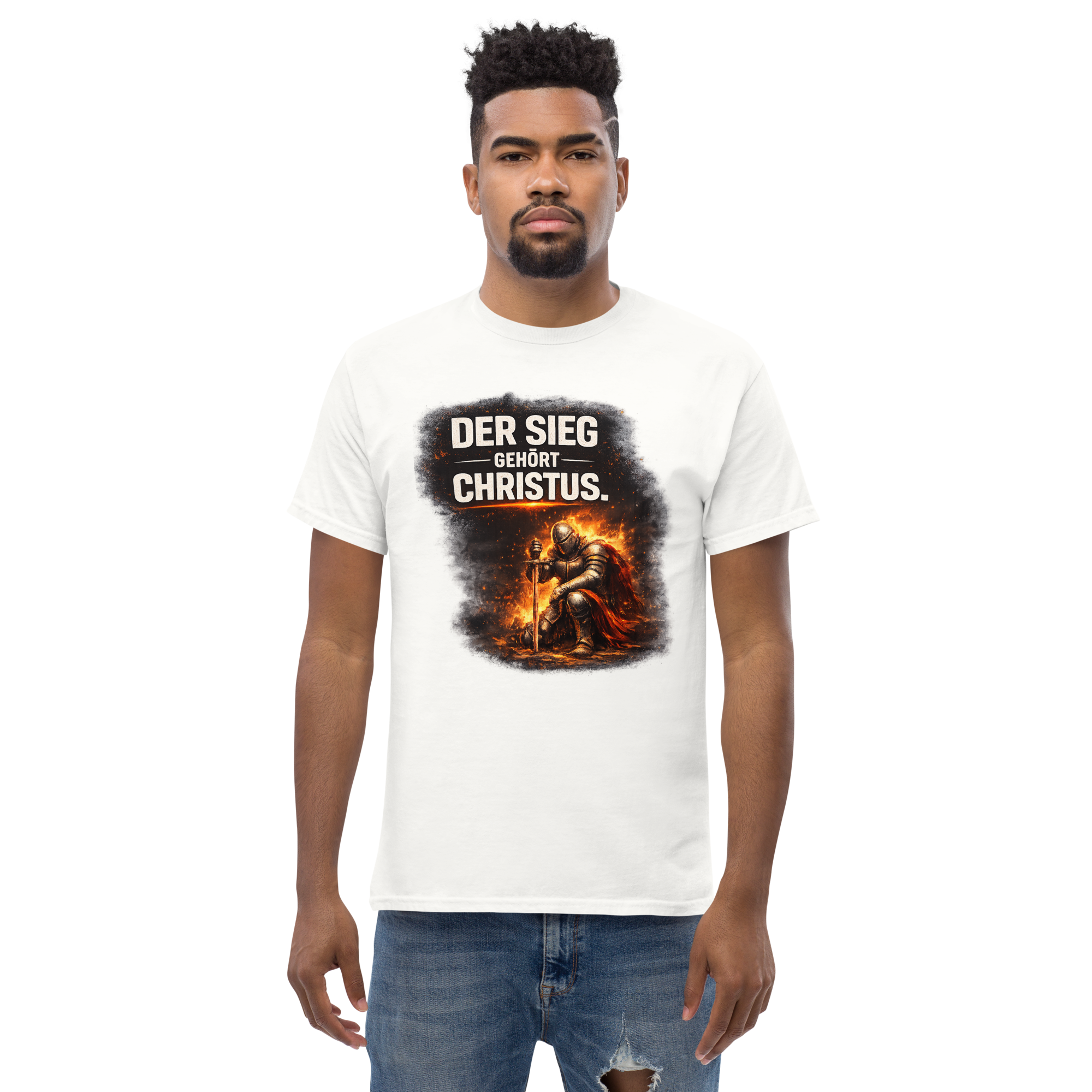 Der Sieg gehört Christus - T-Shirt für alle – Bild 12